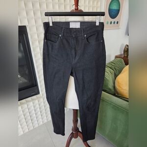 Everlane High Rise Black Jeans, Size 27